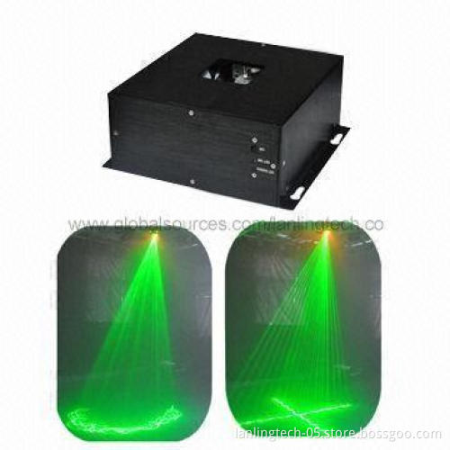 50mW Green Single Tunnel Fat Beam Laser Light, 10 to 12mm Beam Diameter